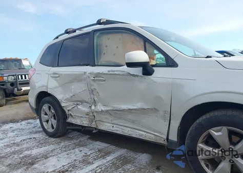 2015 Subaru Forester 2.5I Premium из США, поврежденный, VIN JF2SJADC8FH503254